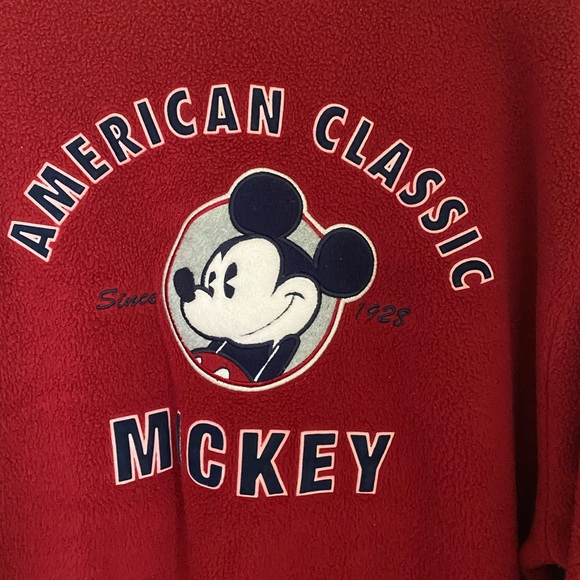 mickey fleece crewneck - Picture 2 of 5